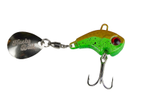 Nasty Bait - Lurchi - Mud/Chartreuse - 5,5cm/2,77&quot; 9g sinking Jig Spinner