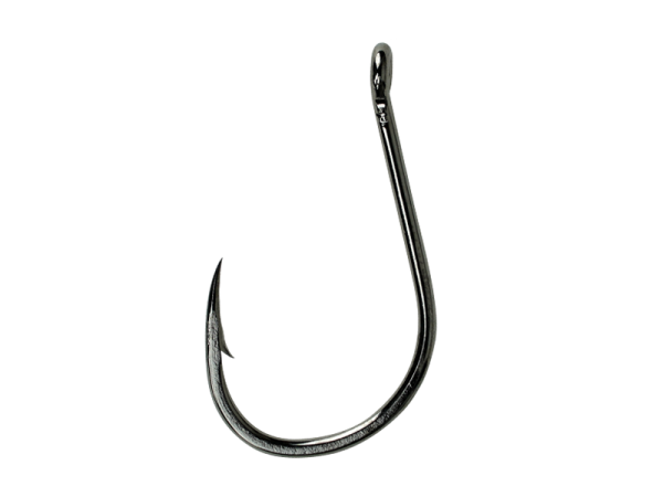 Ambush Tackle- Solid Hook - Gr&ouml;&szlig;e 15# / Menge 11 / Karbonstahl / Weite 1,18 cm / L&auml;nge 2,46 cm