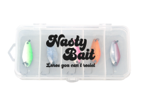 Nasty Bait - Cuchara Spoon Set - Dark Waters  - 5 Spoons 2,5g mit Einzelhaken