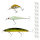 23-teiliges Raubfisch Wobbler Set, mit Crankbait , Minnow Kunstk&ouml;dern, verschiedene Gr&ouml;&szlig;en (4,5 / 10 /13 cm) und  Gewichte (8/14/23g). F&uuml;r Hecht, Barsch Zander, Rapfen. BKK Haken, schwimmend BOX 1
